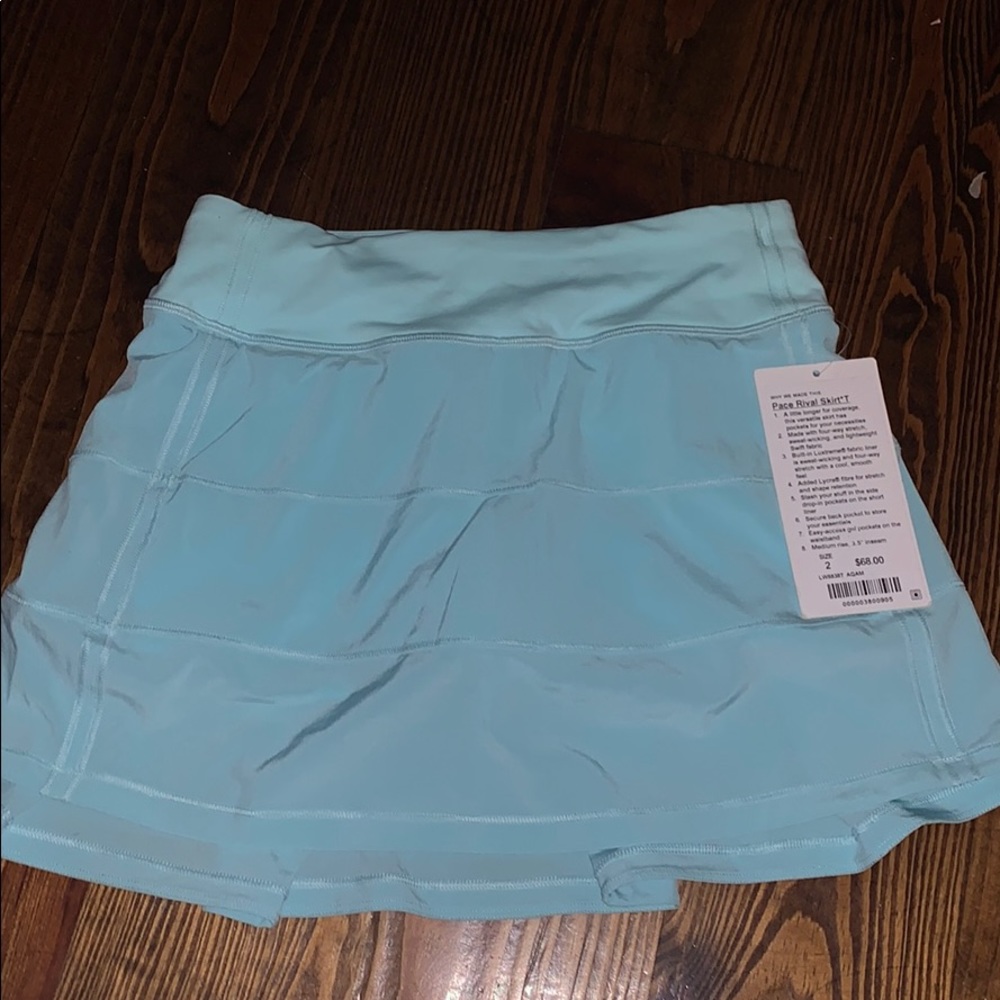 real lululemon skirt size 2